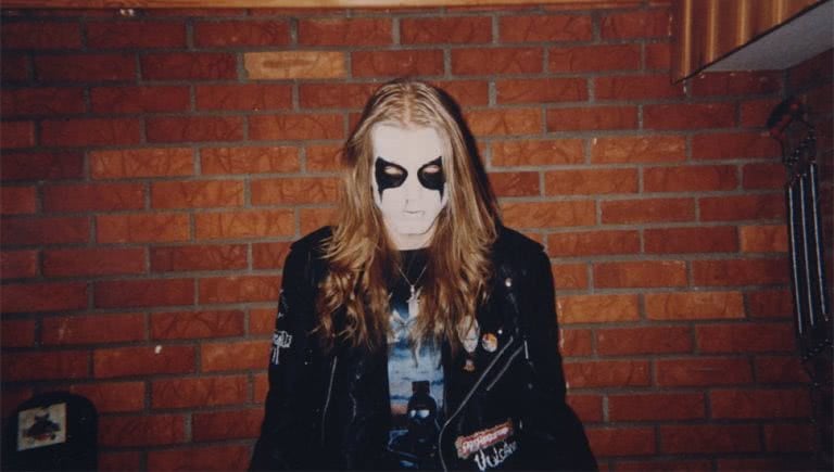 Image of late Mayhem vocalist Per 'Dead' Ohlin