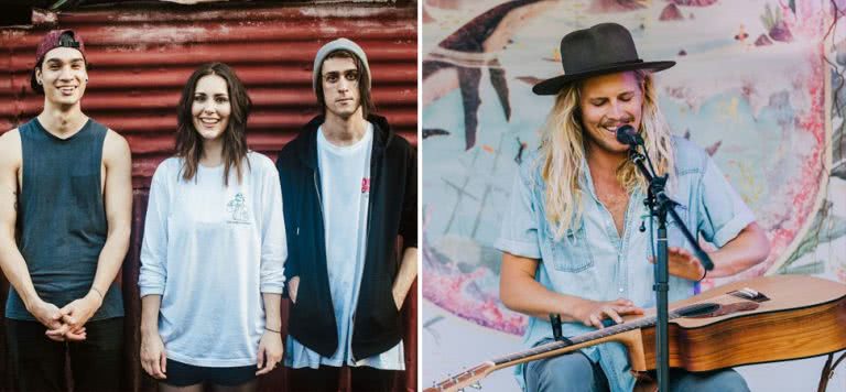 Stand Atlantic and Ziggy Alberts, two of triple j's most-played acts this week