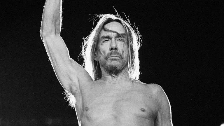 Iggy Pop, known as 'the godfather of punk'