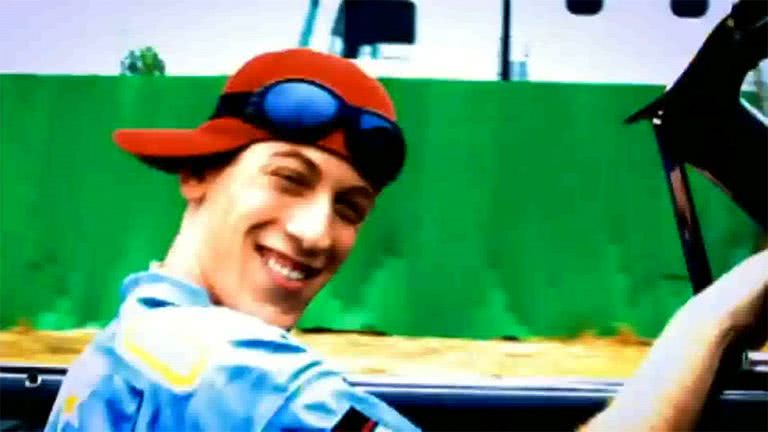 Screenshot from the video to The Offspring's 'Pretty Fly (For A White Guy)', which topped the 1998 Hottest 100