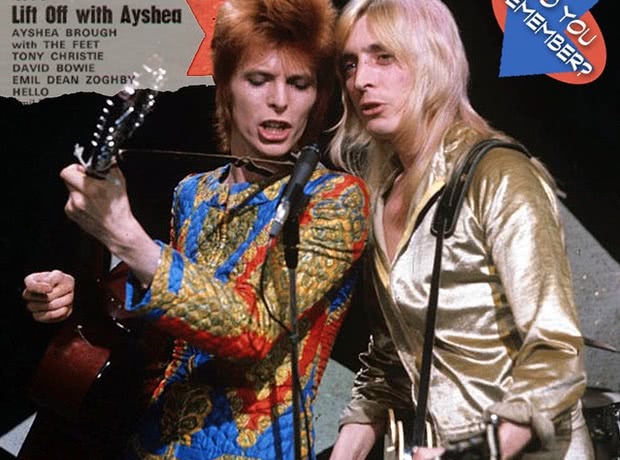 David Bowie's first televised performance as Ziggy Stardust has