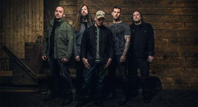 The All That Remains singer had some strong thoughts on U.S. politics