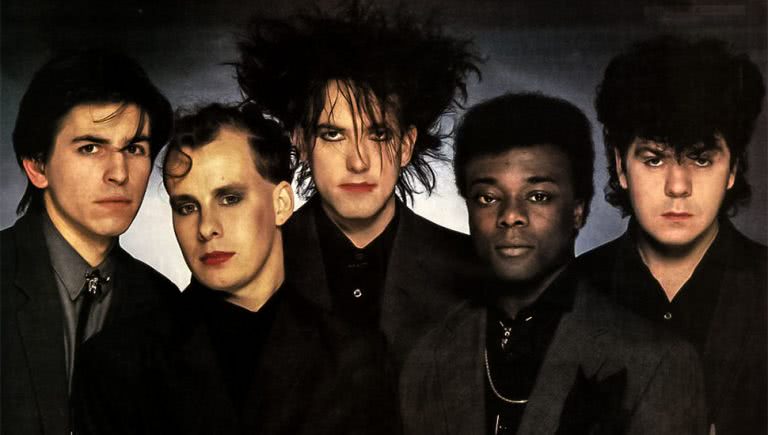 Image of The Cure, featuring former drummer Andy Anderson