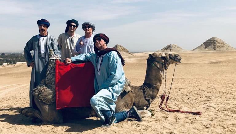 The Red Hot Chili Peppers in Egypt