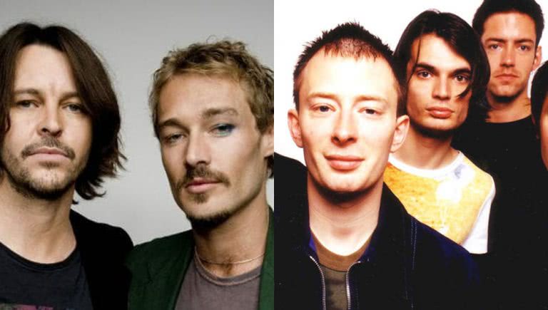 Image of Bernard Fanning, Daniel Johns, and Radiohead, acts who will be on display at triple j's Dream Festival