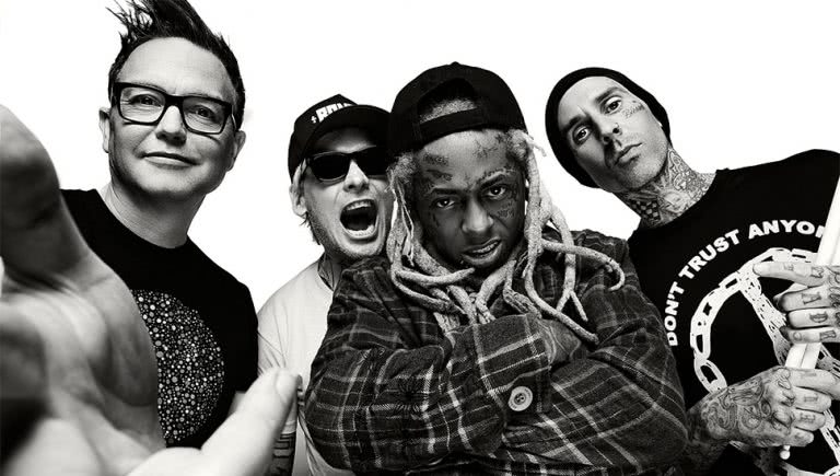 Image of Lil Wayne and Blink-182