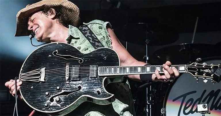 Image of outspoken US musician Ted Nugent