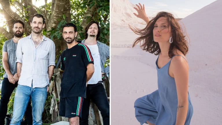 The Cat Empire and Missy Higgins, two acts performing at the Queenscliff Music Festival in 2019