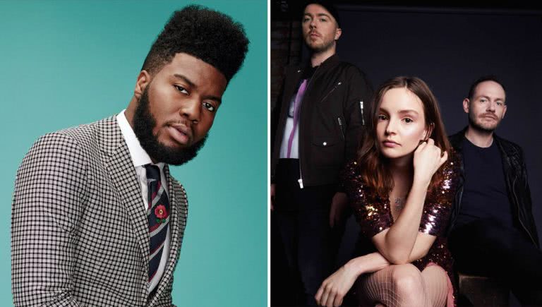 Khalid and CHVRCHES, two acts playing this year's Spilt Milk festival