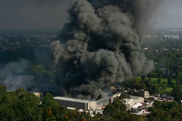 Fire at Universal Studios, 2008