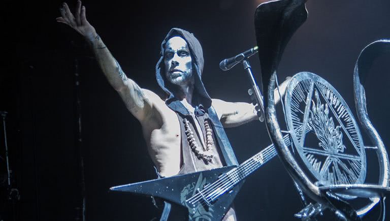 Behemoth frontman Nergal witnessed oral sex during the band's set at a festival in Denmark over the weekend