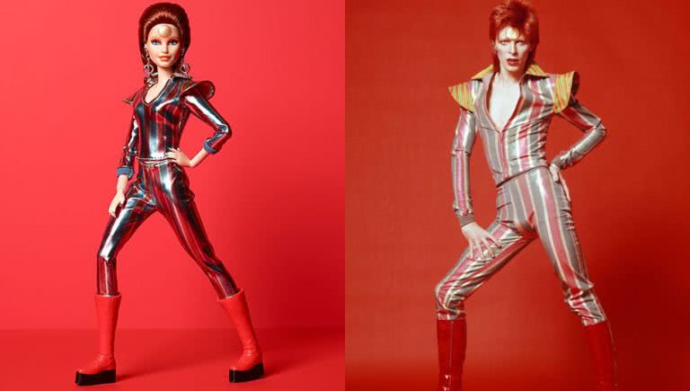 Mattel have released a Barbie doll paying homage to David Bowie