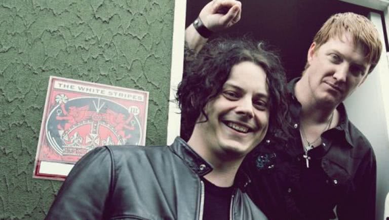 Photo of Jack White and Josh Homme