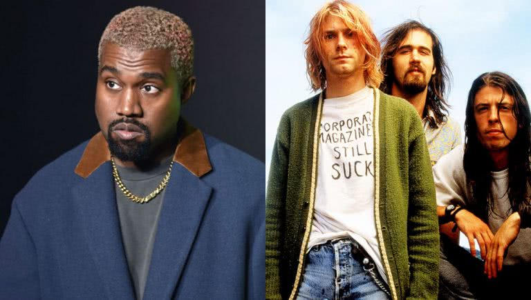 Photo of Kanye West and Nirvana