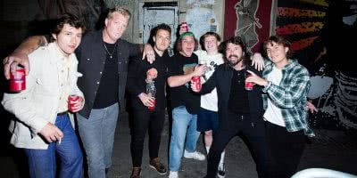 Photo of The Chats, Dave Grohl, Alex Turner and Josh Homme