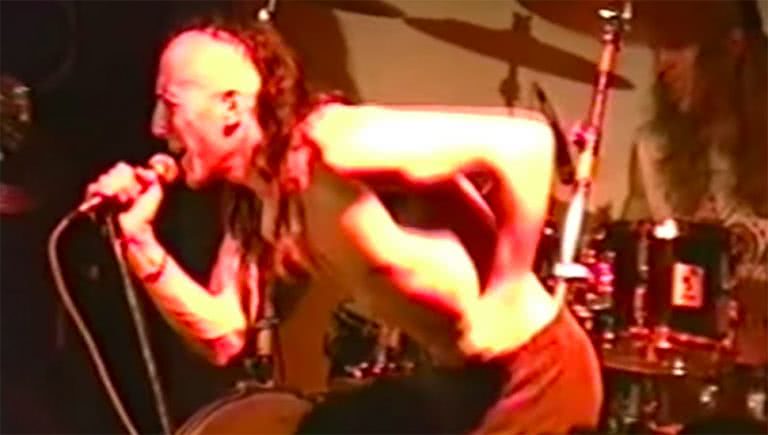 Photo of Tool's first ever performance in 1991
