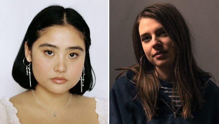 2 panel image of Sandy Hsu and Angie McMahon, two Australian artists you need to hear this week