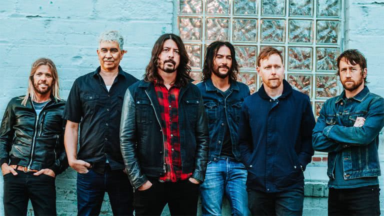 Image of US rock outfit the Foo Fighters