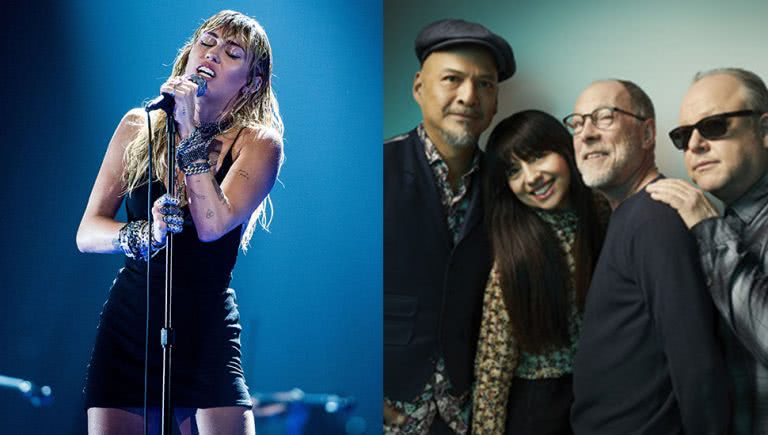 Photo of Miley Cyrus and Pixies