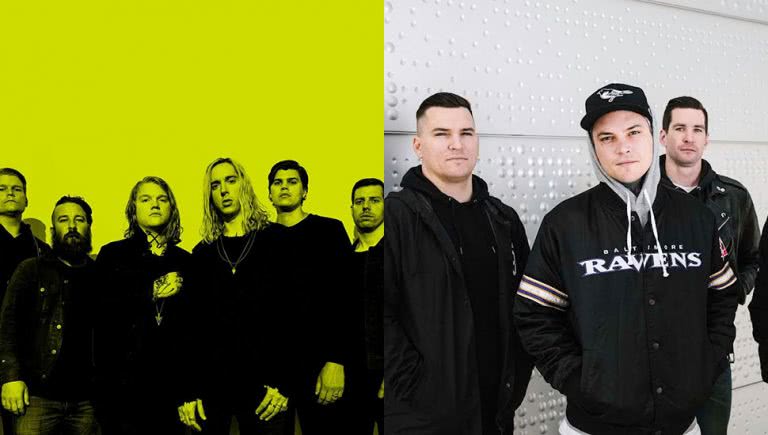 Photo of The Amity Affliction and Underoath