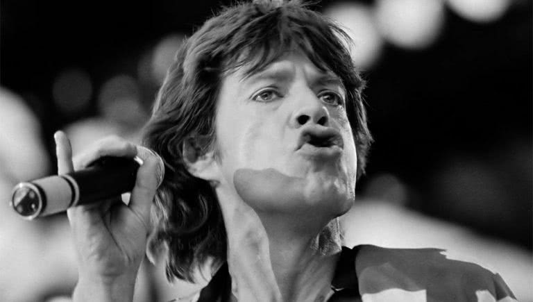 Image of Mick Jagger, who recently criticsed the US' inaction on climate change