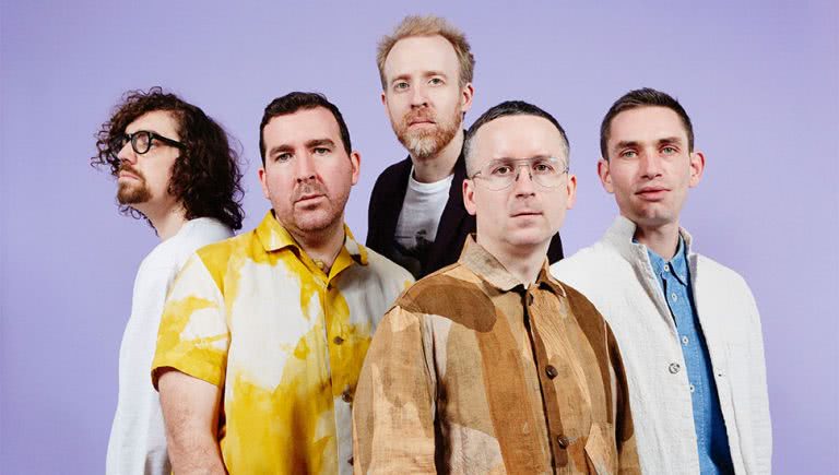 Image of English electro-pop icons Hot Chip