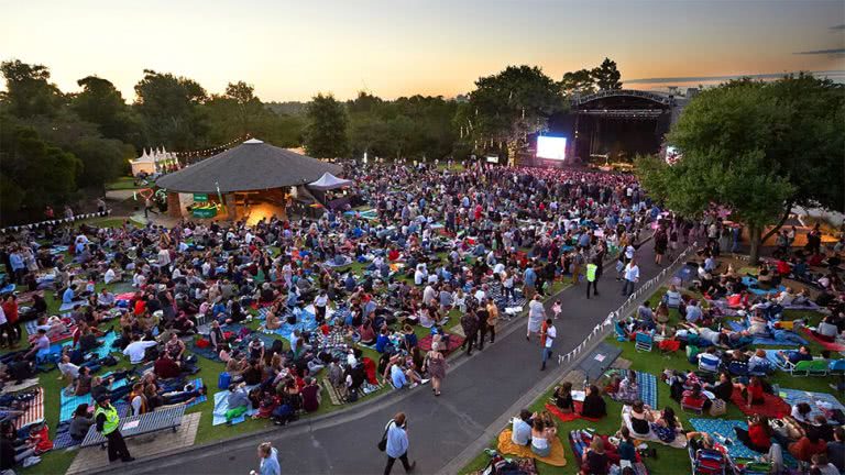 Image of the Melbourne Zoo Twilights concert series