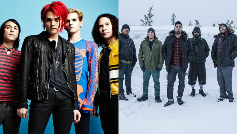 Photo of My Chemical Romance and Deftones - the Download Festival headliners