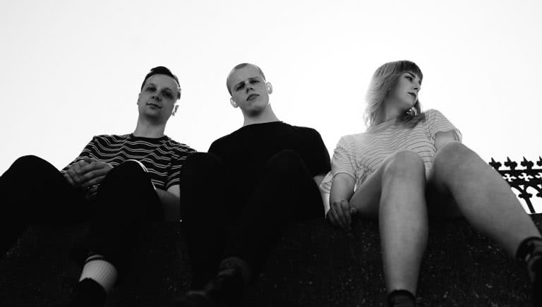 Image of Brisbane punk trio Columbus