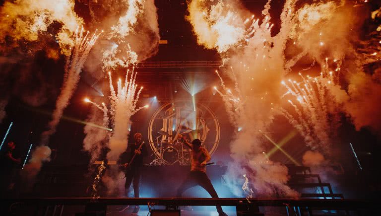 Image of Parkway Drive performing live