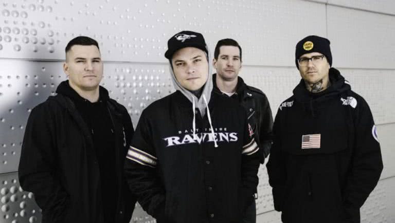 Listen to The Amity Affliction's powerful new single, 'Death is All Around'