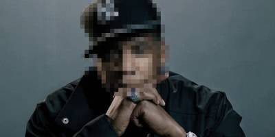Pixelated rapper