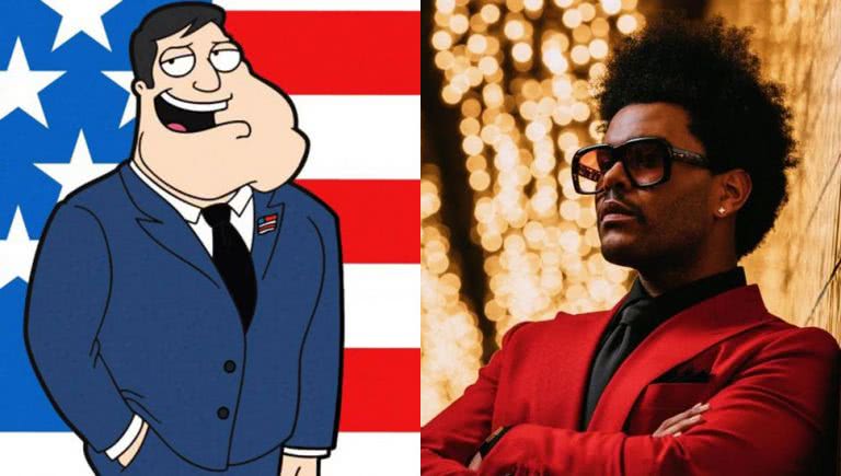 American Dad and The Weeknd