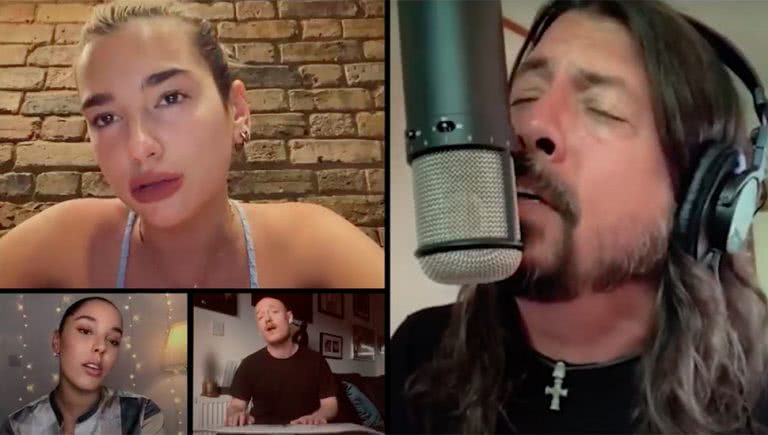 Dua Lipa Dave Grohl