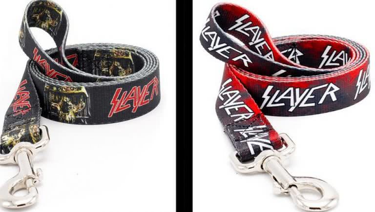 Slayer dog collars made by Caninus Collars