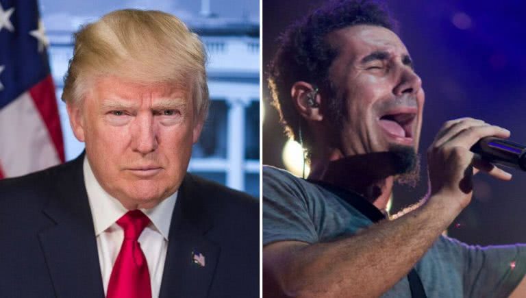 Donald Trump and System Of A Down's Serj Tankian