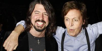 Check out Foo Fighters and Paul McCartney covering a Beatles hit