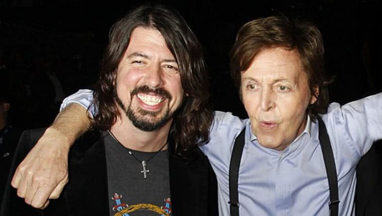 Check out Foo Fighters and Paul McCartney covering a Beatles hit