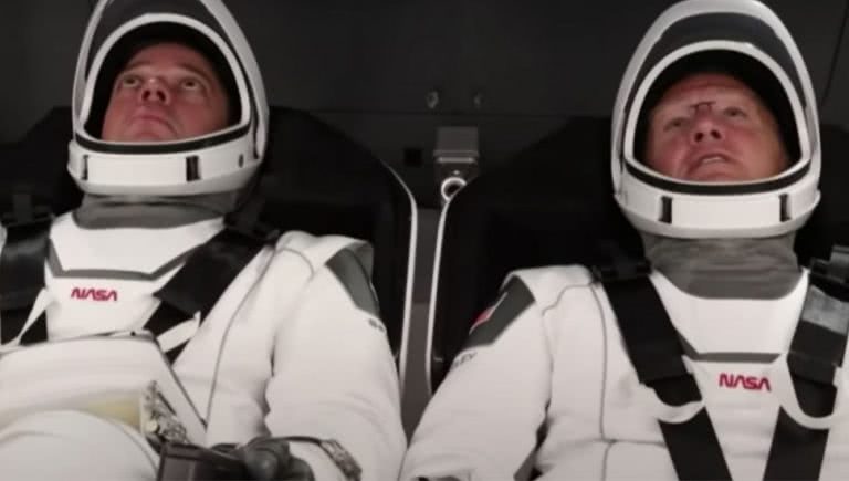 SpaceX Crew who blasted AC/DC and Black Sabbath