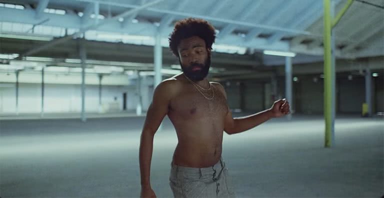 Childish Gambino in his 2018 music video for 'This Is America'