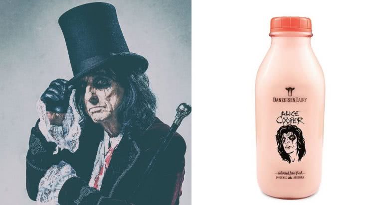 US rocker Alice Cooper is releasing his own chocolate milk