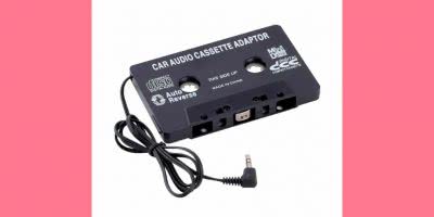 Image of a cassette to aux cord adapter.