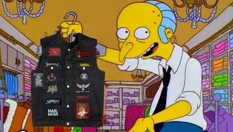 Mr. Burns from The Simpsons for See My Vest