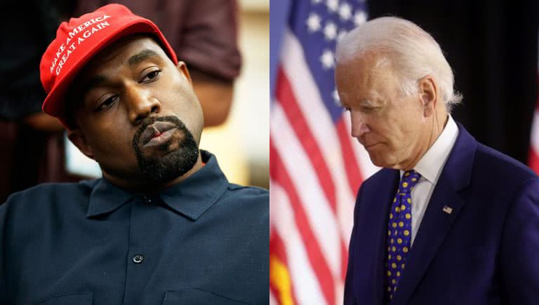 Kanye West Joe Biden