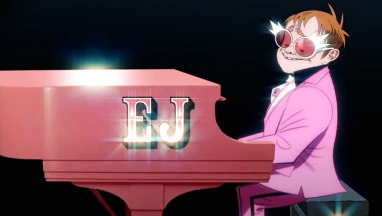 Gorillaz Elton john - The Pink Phantom