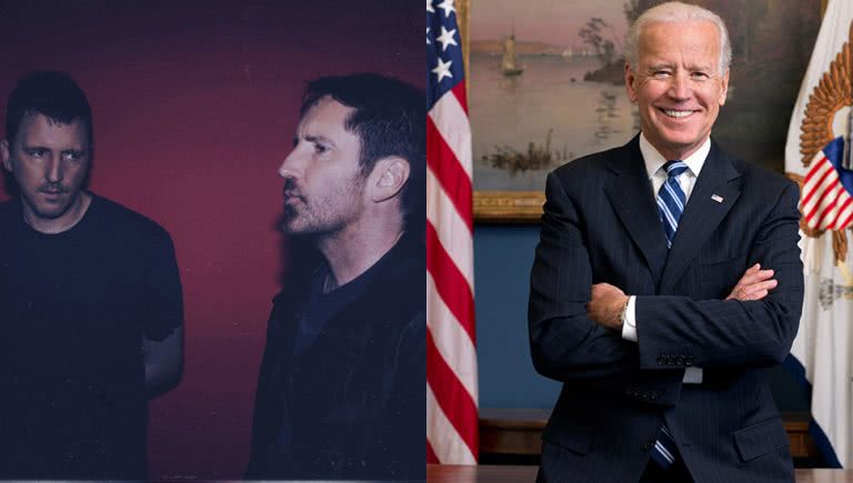 Unsurprisingly, Nine Inch Nails have endorsed Joe Biden