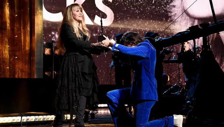 Stevie Nicks is proud of being the only woman in the Rock & Roll Hall Of Fame twice