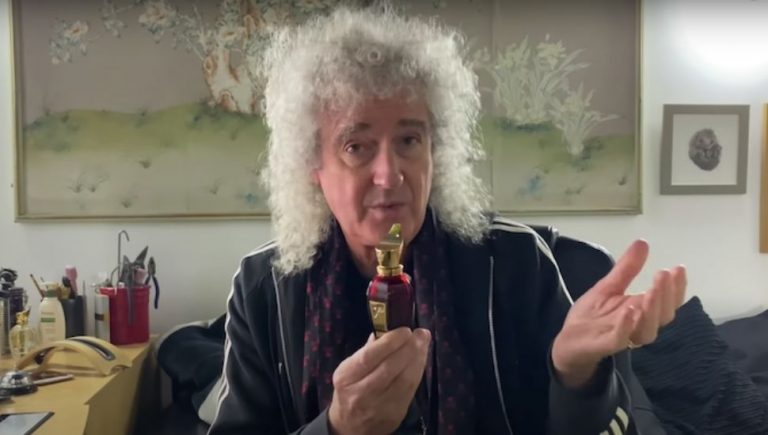 Queen's Brian May is flogging badger-scented perfume