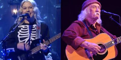 David Crosby keeps trying to stir shit up with Phoebe Bridgers, who isn't having any of it
