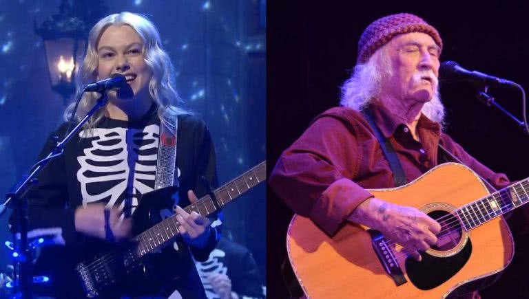 David Crosby keeps trying to stir shit up with Phoebe Bridgers, who isn't having any of it